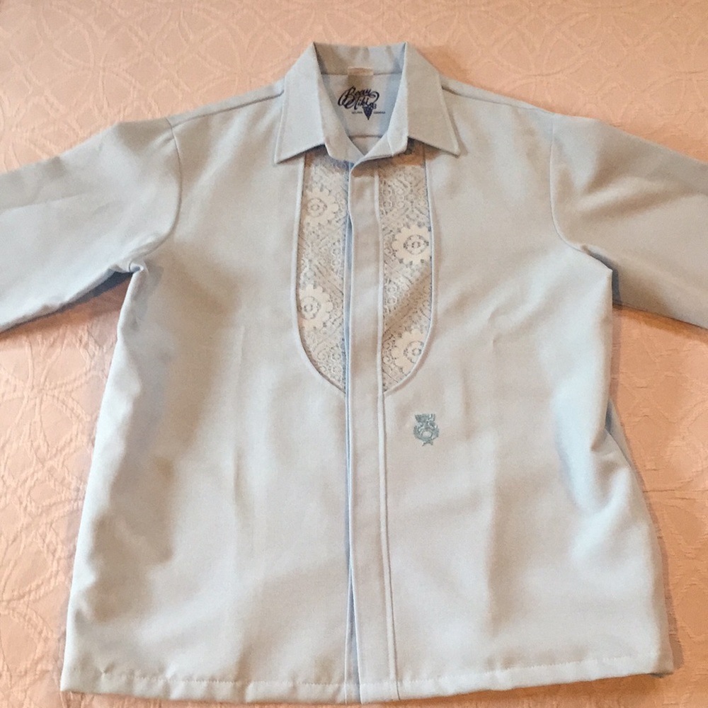 Iolani Vintage Hawaiian Executive Shirt Unworn